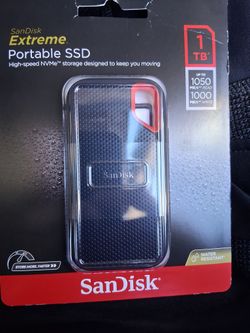 Extreme Sandisk Portable SSD 1TB