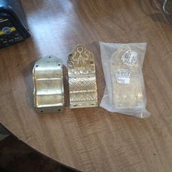 Brass Stair Rail Supports