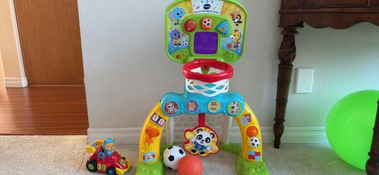 VTech Bear Race Car and Basketball/Soccer Toy