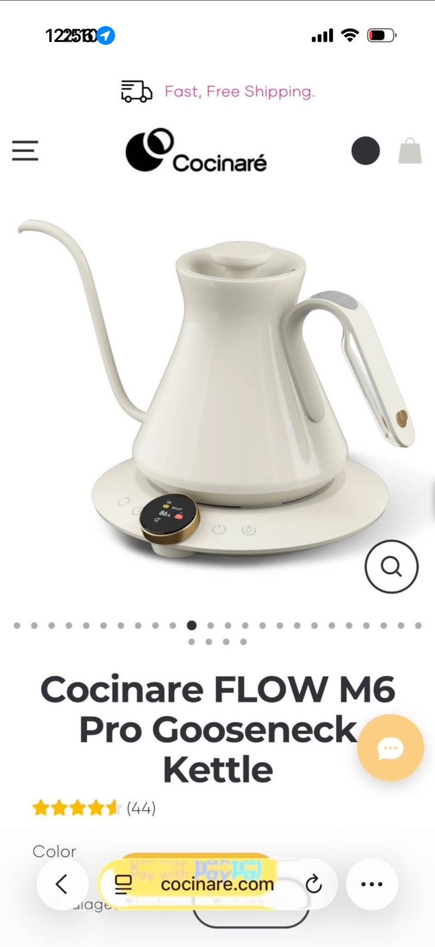 FLOW b6 Pro Gooseneck Kettle