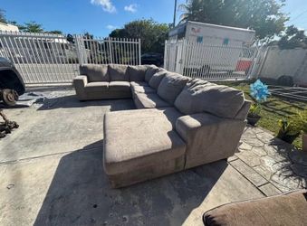 Beautiful Grey sectional sofa