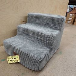 3-Step Dog Stairs, 13.6″ High Non-Slip Pet Steps for Small Dogs & Cats