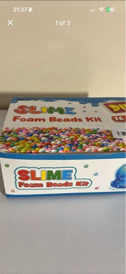 Slime Foam Beads Kit