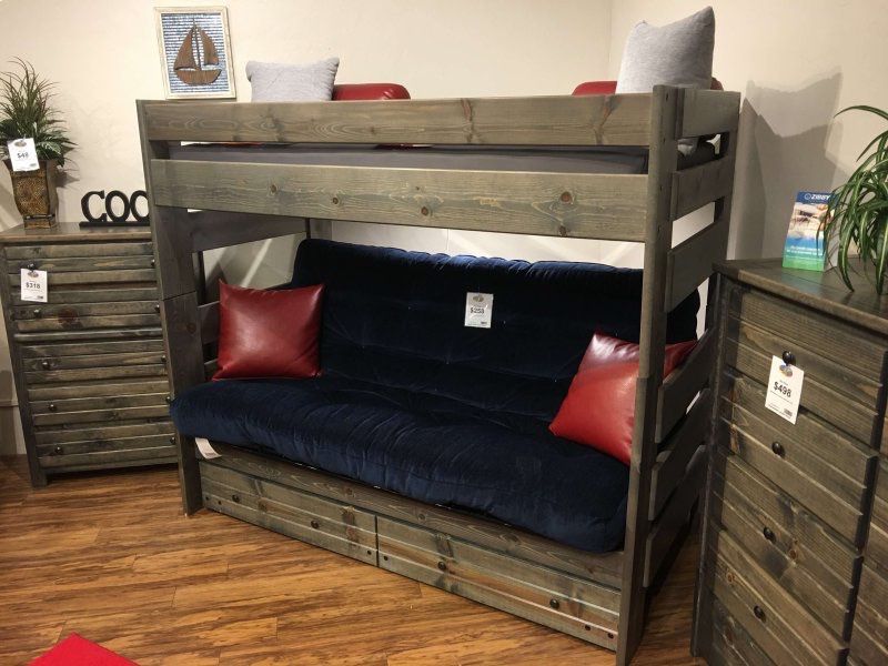 Futon bunk bed. Choice of nine color
