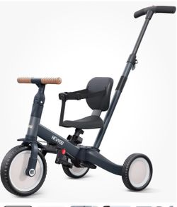 NEWYOO Toddler Tricycle 1-3 Years Balance Bike with Push Handle TR007 newyoo