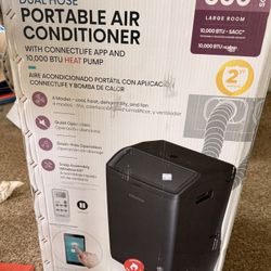 Hisense Dual Hose Portable AC 550 Sq Ft With Heat Pump