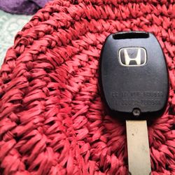 Fob Control Key For Hondas
