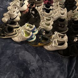 25 Pairs Shoes Bundle Nike;Jordan Adidas Sizes 2y 3y. All The Way To 11 Men  $95