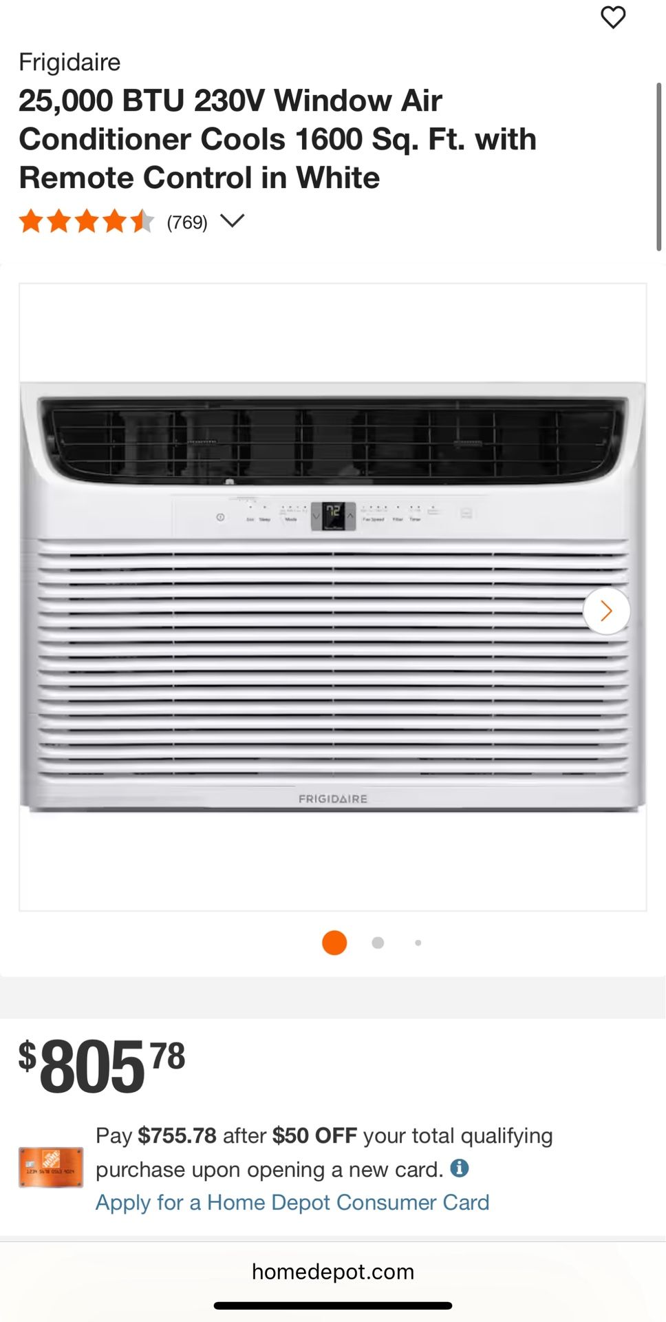 Frigidaire Window AC NEW