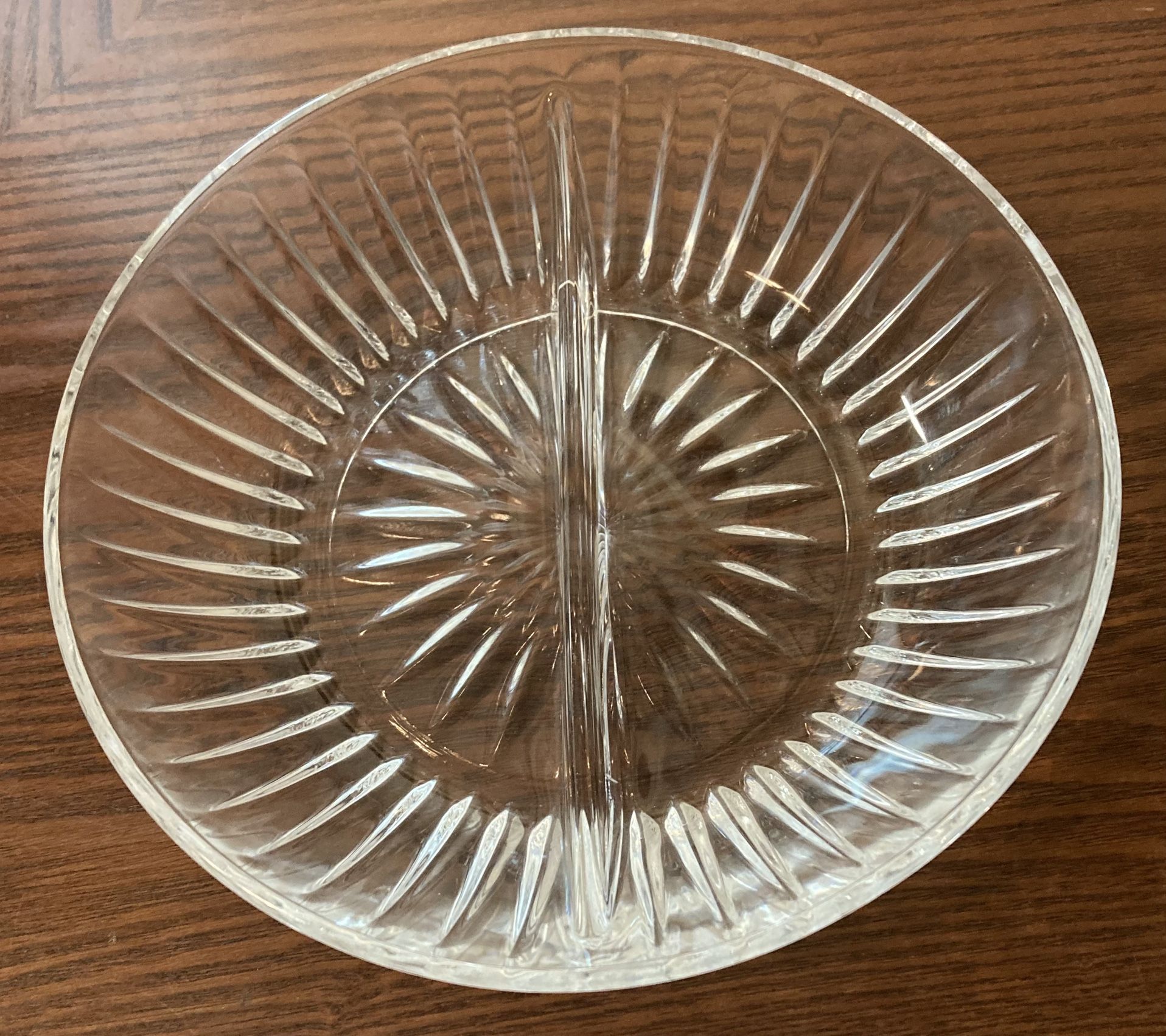 Vintage Princess House Divided Dish