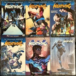 NIGHTWING Rebirth Vol 2-7 tpb lot 6 books DC Comics Tim Seeley