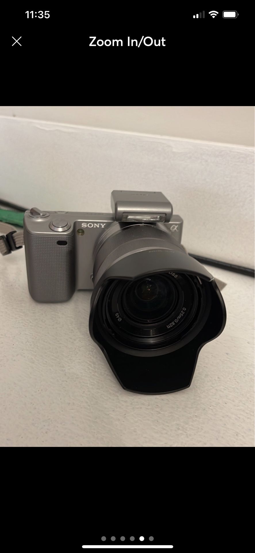 Sony Alpha NEX-5K 14.2MP Mirrorless Digital Camera