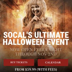 Queen Mary Dark Harbor Tickets 