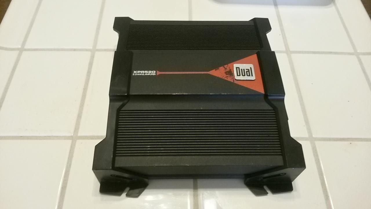 DUAL Brand XPR520 2Channel Amplifier for Car Stereo for Sale in Apple