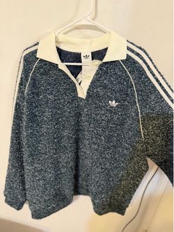 Adidas Originals Boucle Oversized Polo Cree