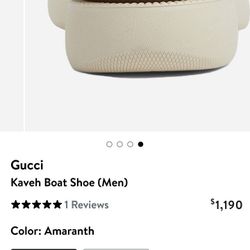 Gucci Kaveh Boat show(Men)