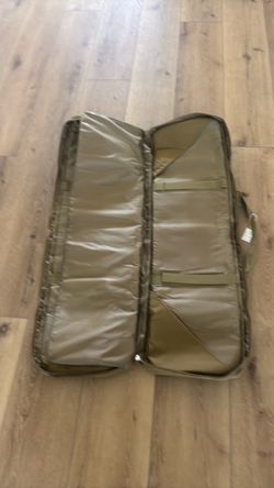 This is a tactical double rifle or shotgun bag