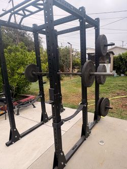 Titan Fitness X-3 Series Flat Foot Power Rack