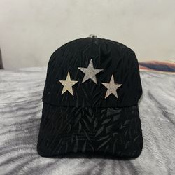 Barbas Hats x CT Corridos Tumbados CT Rockstar Snapback Hat Cap Black