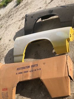 1971 To 1972 El Camino Passenger Side Fender