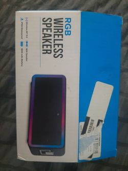 Rgb wireless Speaker