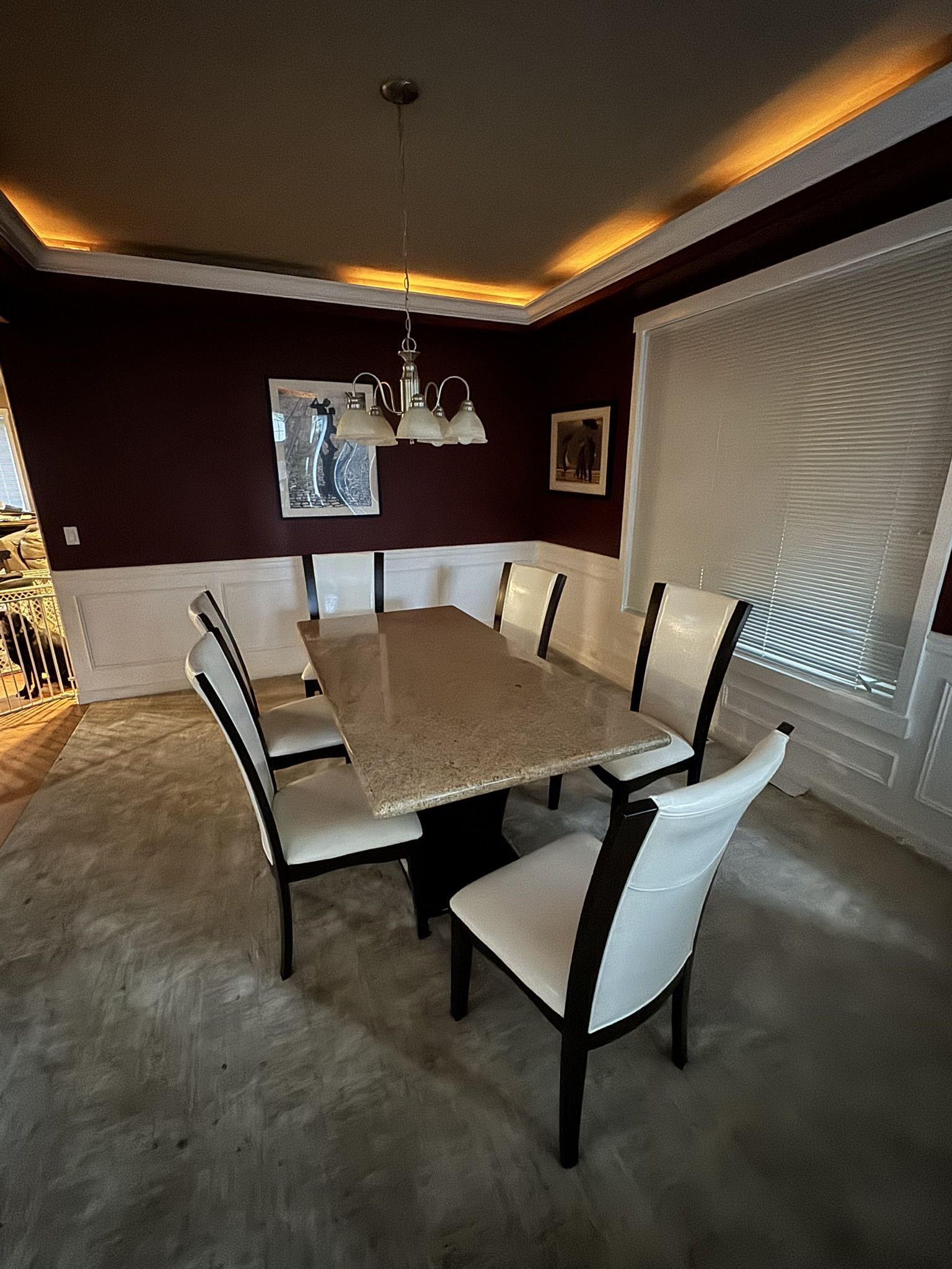 Beautiful Granite table and chairs