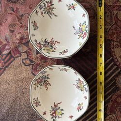 Old Leeds Sprays Bowls By Royal Doulton Made In England