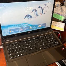 17” Hp With AMD A6-4400M 2.8ghz 12gb Ram 256gb SSD Win 11