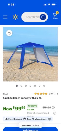 Salt Life Canopy 7ft