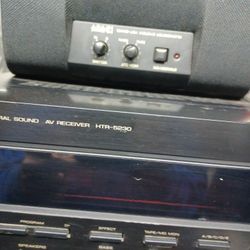 Yamaha  Home Theater Souraond Soun  Natural Soun Av Reciver HTR-5230