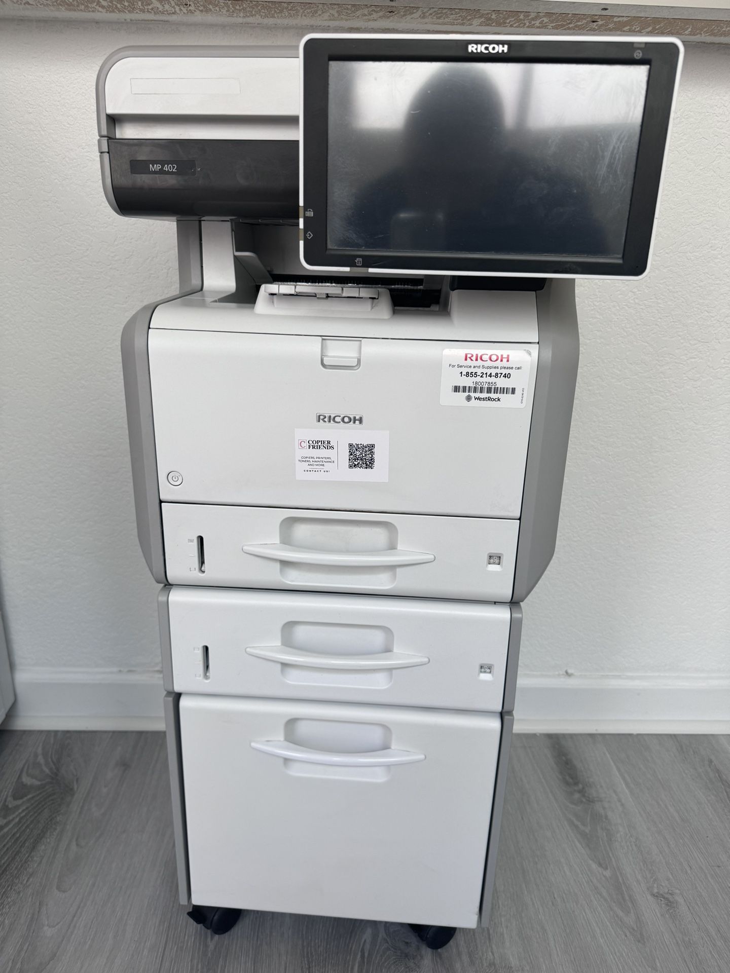 Office Printer Ricoh Mp 402 Copier Machine Laser