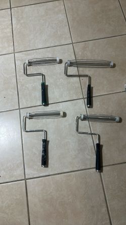 Paint Roller Frames Set of 4