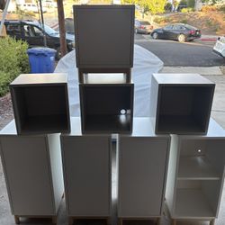 Ikea Eket cabinets and Billy bookcase all for one price