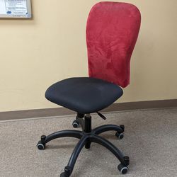 Office Chair, Suede Back