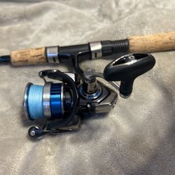 St Croix Rod  Diawa Reel