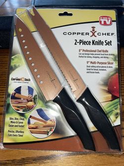 Copper Chef knife set