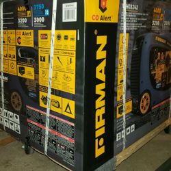 FIRMAN 4K/Watt Duel Fuel Inverter Electric Start Generator, Model #WH03242 NIB!! Plus A New 15lbs Full Propane Tank!