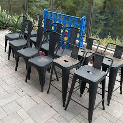 Metal Dining Chairs & Counter Stools