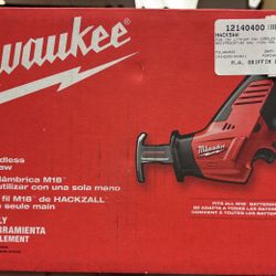 Milwaukee M18 18v Lithium Battery Operated Hackzall Reciprocating Saw (Tool Only)  Brand New (Open Box) 
