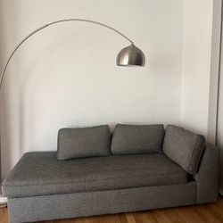 West Elm Harris Chaise Sectional Gray