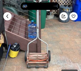 Push Reel Mower - Good Condition