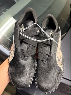 New Men's Puma x A$AP ROCKY Mostro Og Black Fur AWGE Shoes 406497-01 Size 10 and 9
