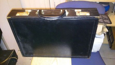 Leather Combination Briefcase