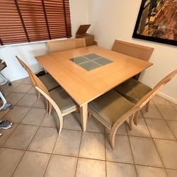 8-Person Dining Table Set – Great Condition