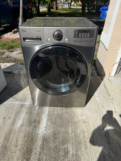 LG Dryer 7.3 cu ft 3 months warranty delivery and installation available