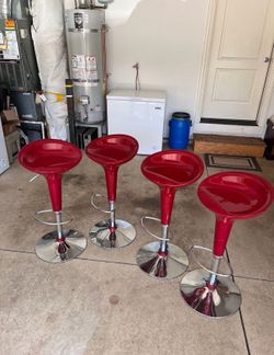 Contemporary Adjustable Swivel barstools