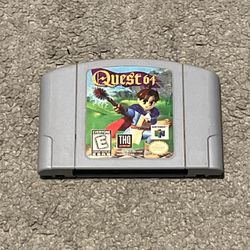Quest 64 Nintendo N64 Role-Playing Game Cartridge Only Tested