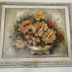 Cuadro Vintage Pintado 