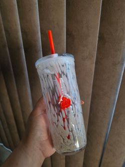 Starbucks Pumpkin Glass Cup Fall Collection 🍁