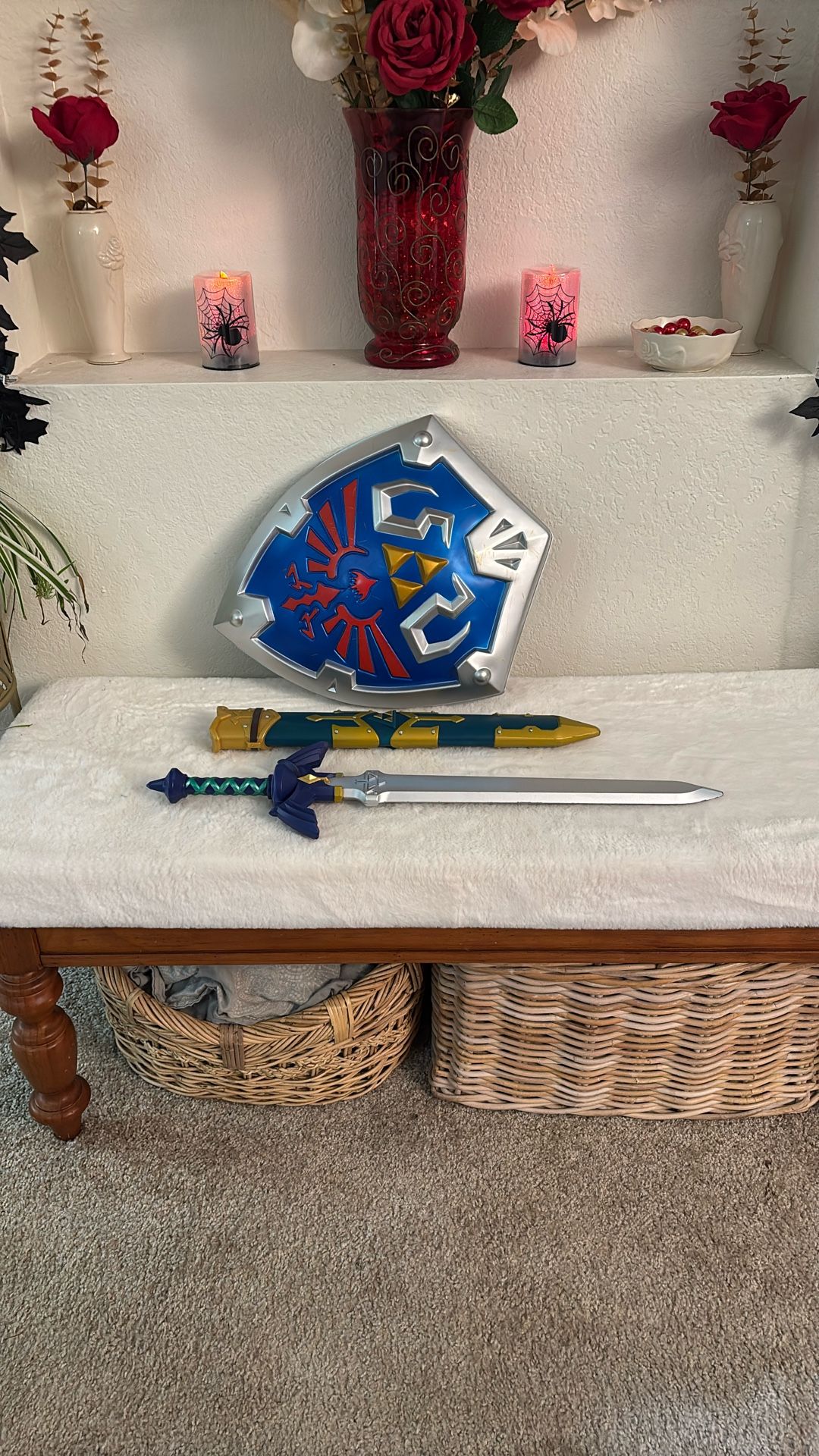 Zelda Costume Shield And Sword Toy
